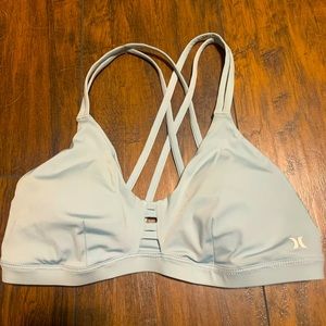 Women’s Hurley Bikini Top Light Blue